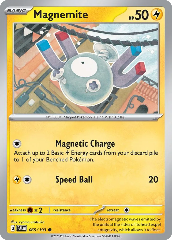 Magnemite (PAL 065) – Paldea Evolved – Normal