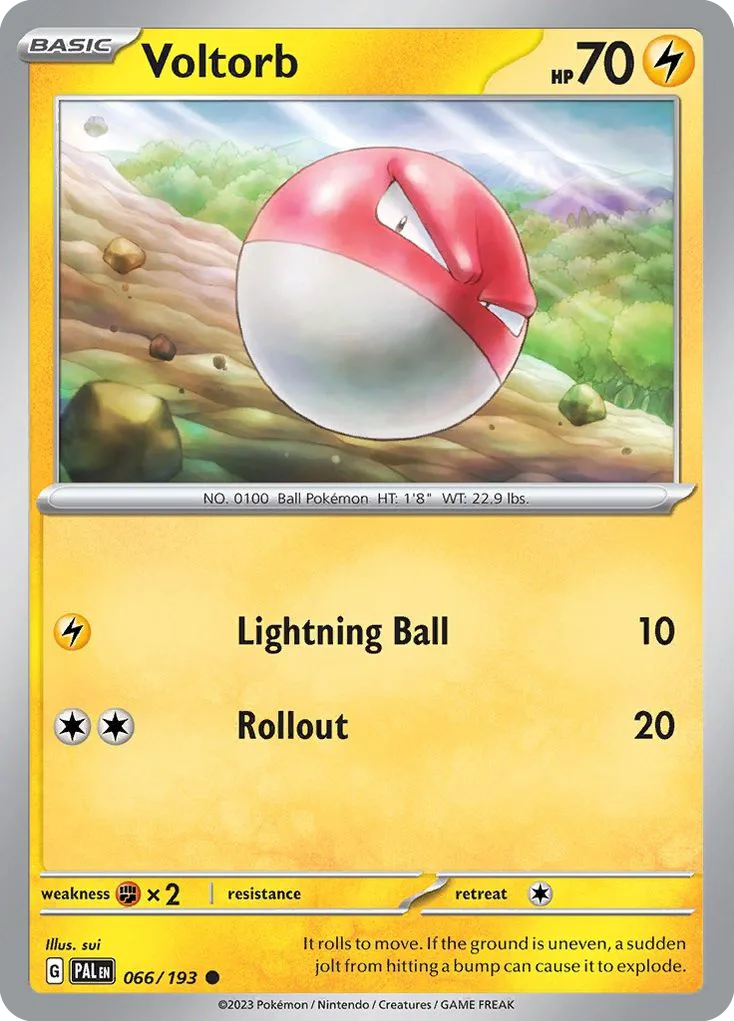 Voltorb (PAL 066) – Paldea Evolved – Normal