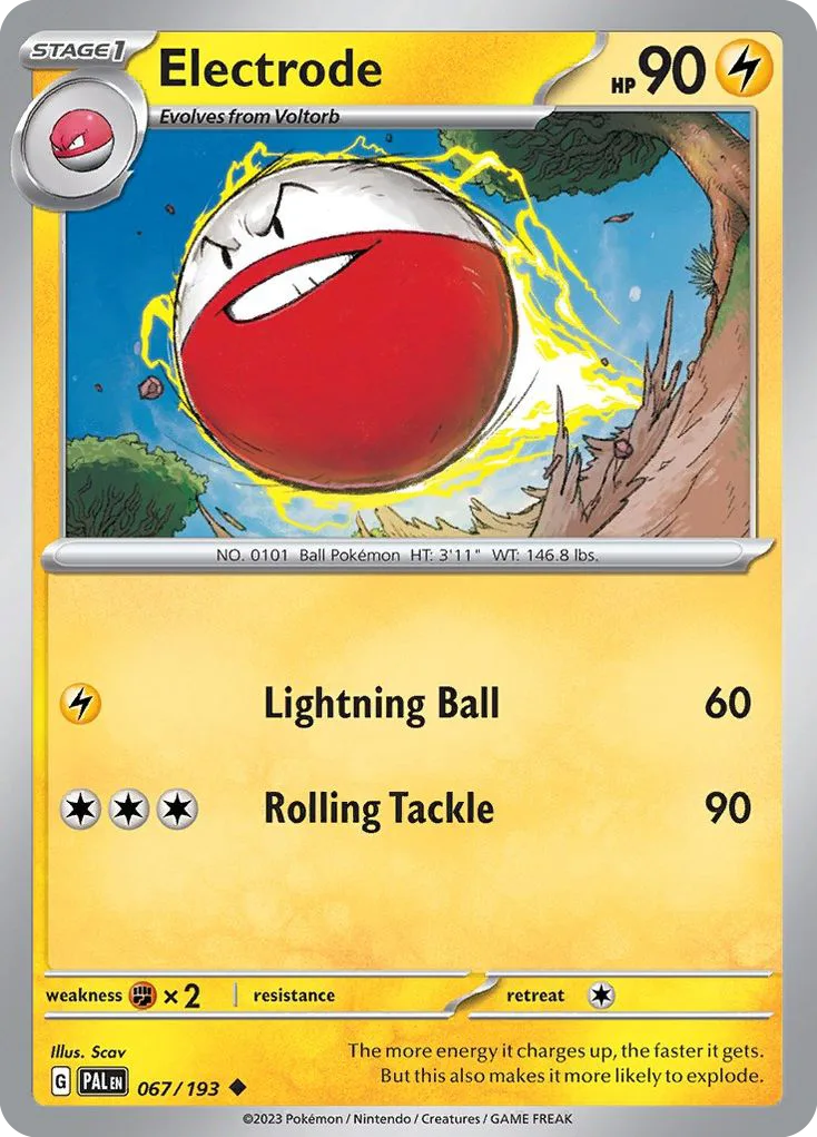 Electrode (PAL 067) – Paldea Evolved – Normal