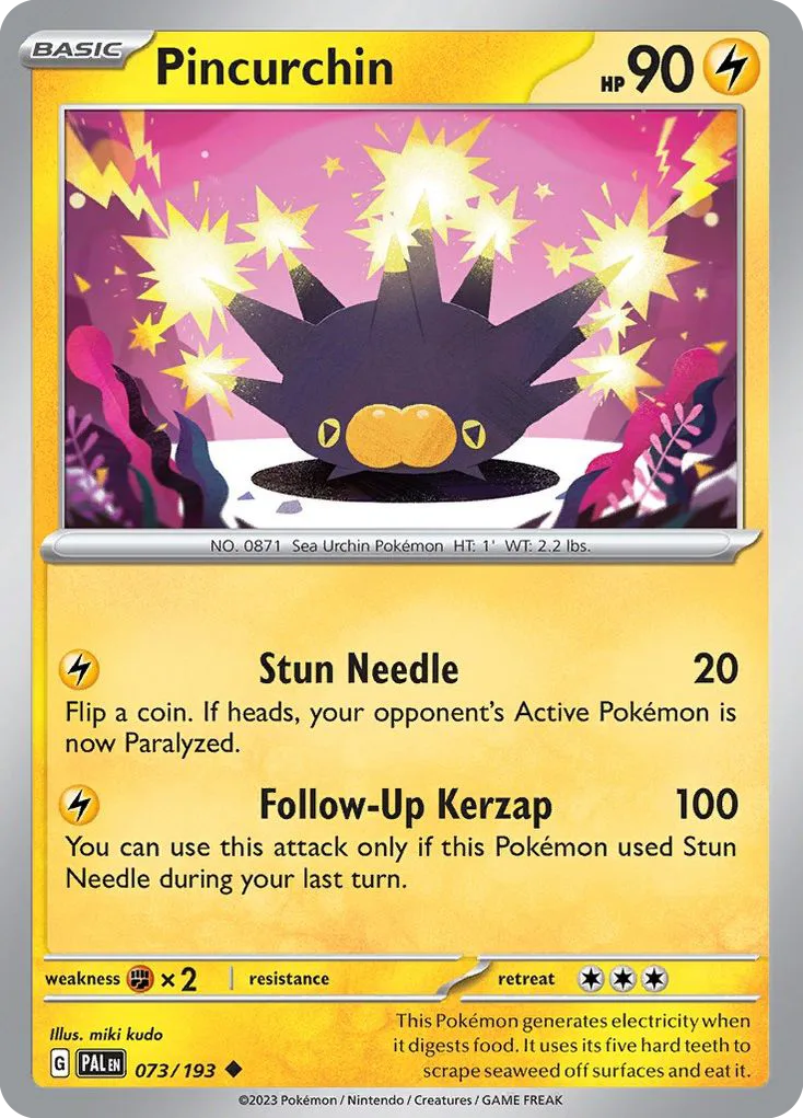 Pincurchin (PAL 073) – Paldea Evolved – Normal