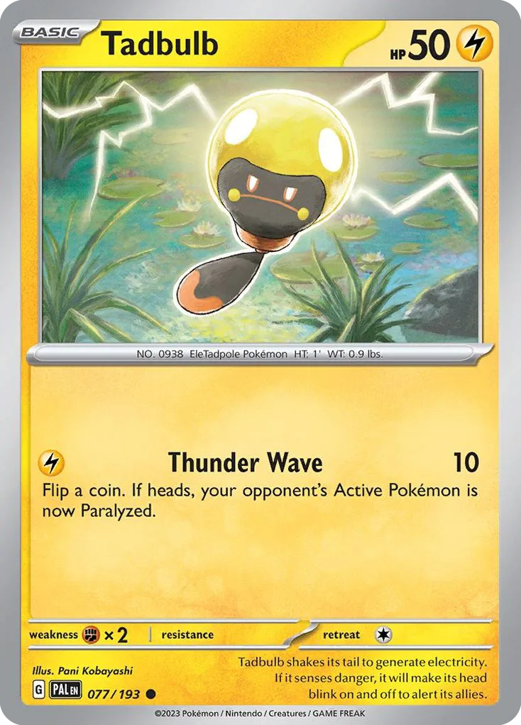 Tadbulb (PAL 077) – Paldea Evolved – Normal