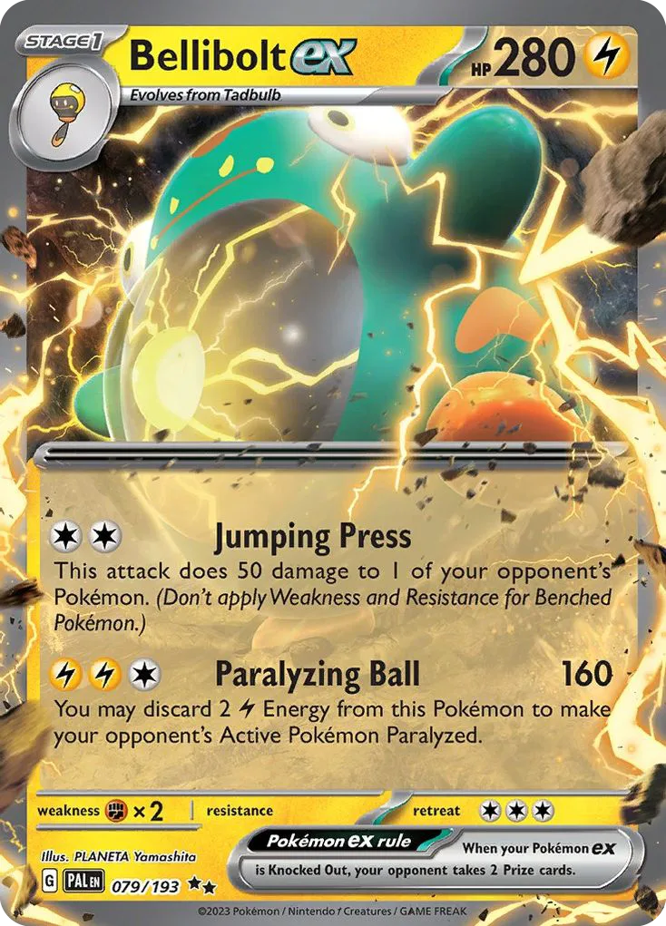 Bellibolt ex (PAL 079) – Paldea Evolved – Normal