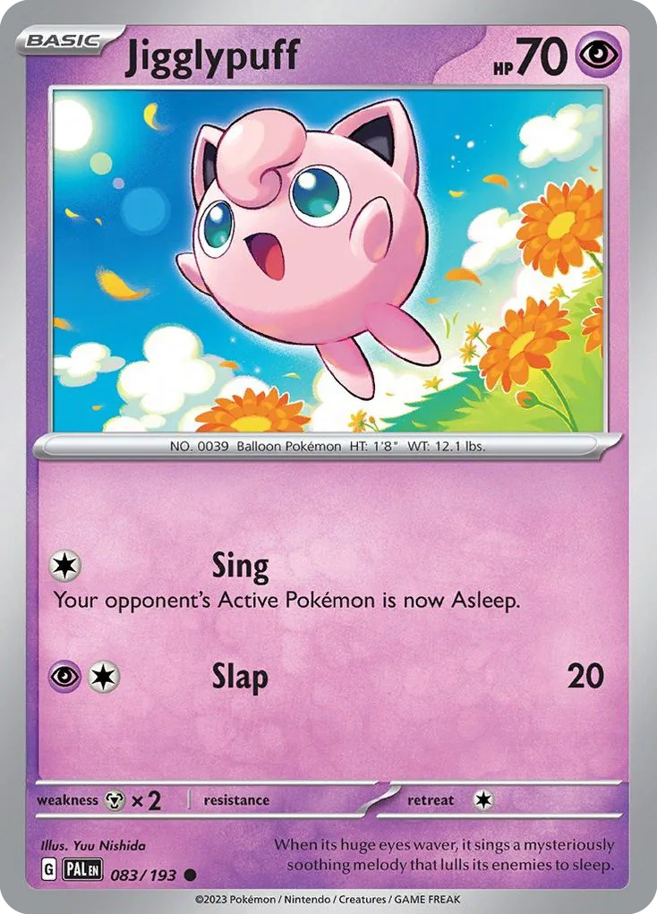 Jigglypuff (PAL 083) – Paldea Evolved – Normal