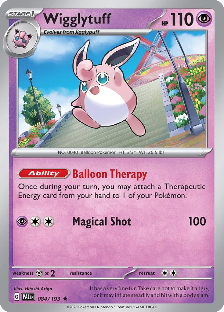 Wigglytuff (PAL 084) – Paldea Evolved – Normal