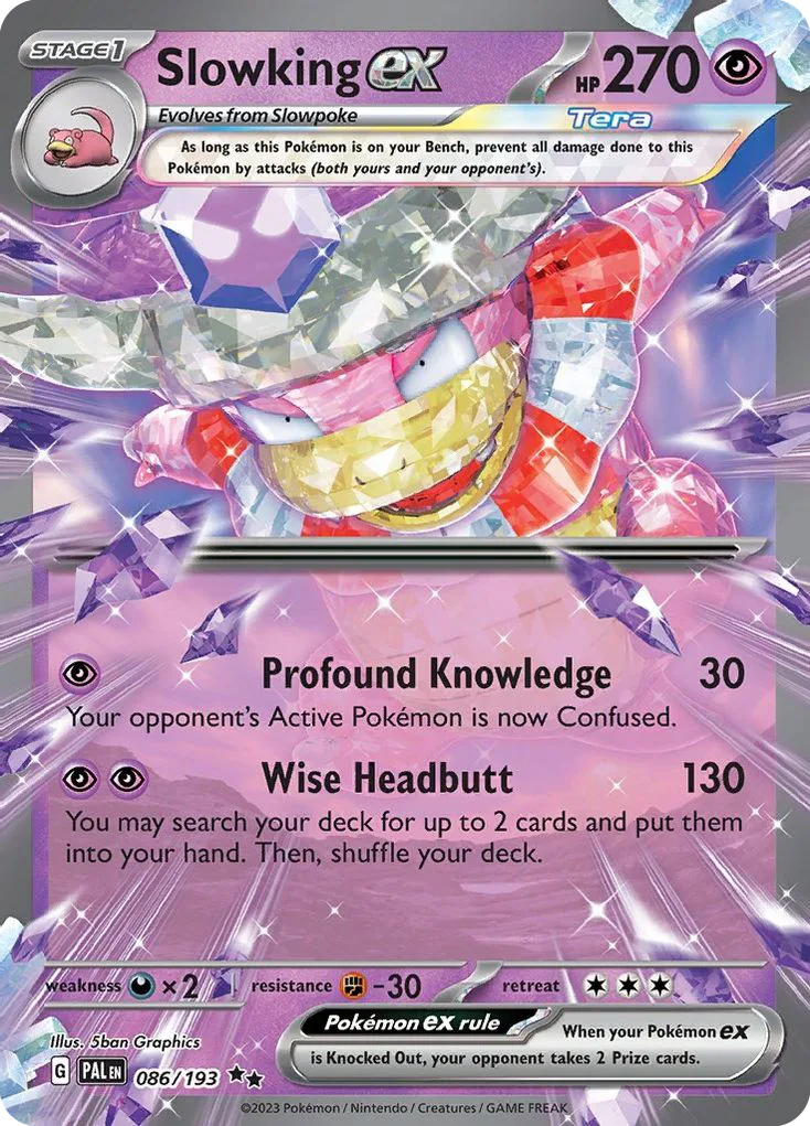 Slowking ex (PAL 086) – Paldea Evolved – Normal