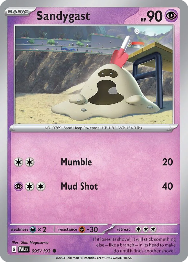 Sandygast (PAL 095) – Paldea Evolved – Normal