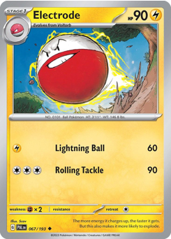 Electrode • Paldea Evolved • Normal