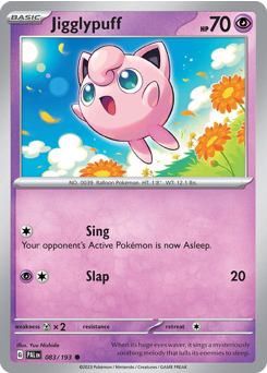 Jigglypuff • Paldea Evolved • Normal