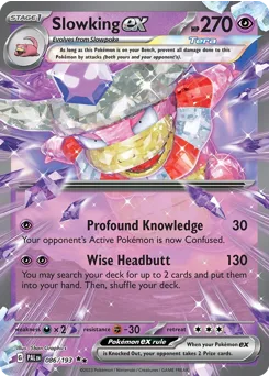Slowking ex – Paldea Evolved – Normal