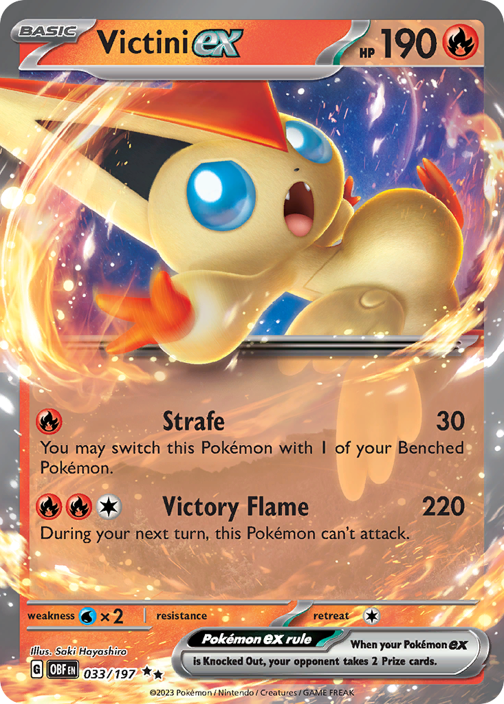 Victini ex (OBF 033) – Obsidian Flames – Normal