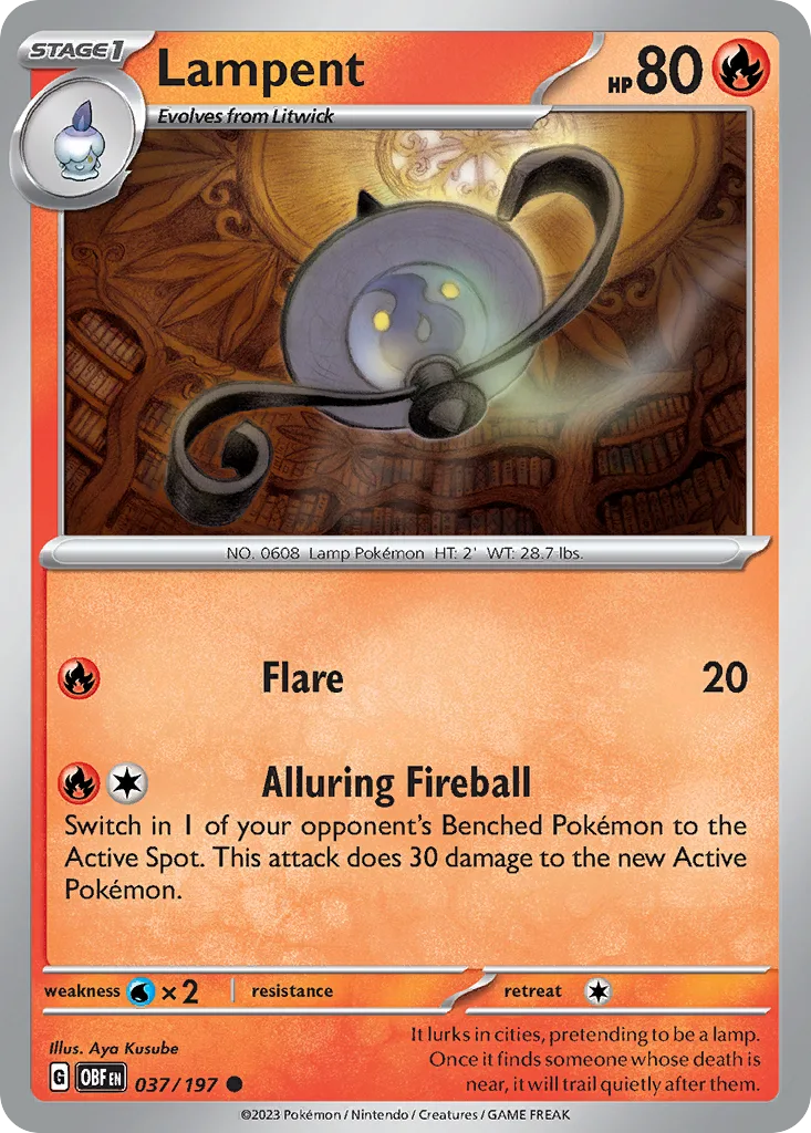 Lampent (OBF 037) – Obsidian Flames – Normal
