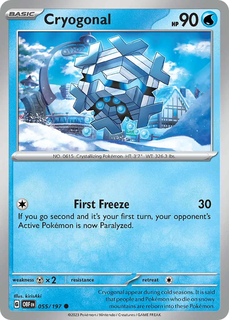 Cryogonal (OBF 055) – Obsidian Flames – Normal