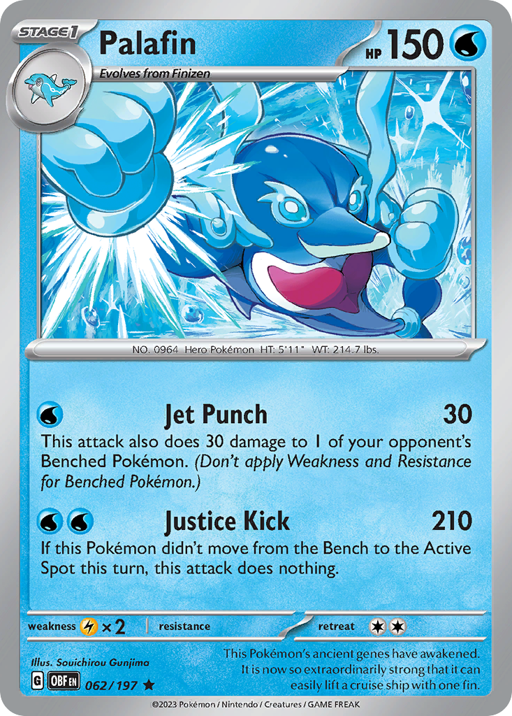 Palafin (OBF 062) – Obsidian Flames – Normal