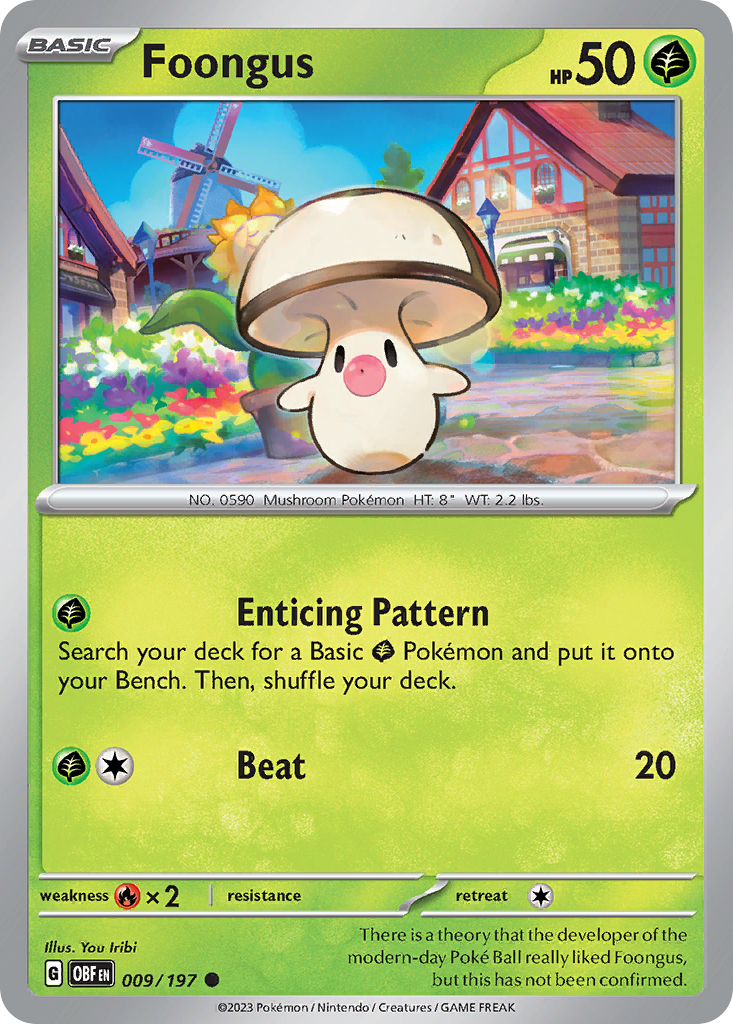 Foongus (OBF 009) – Obsidian Flames – Normal