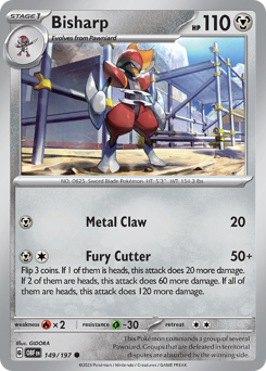 Bisharp • Obsidian Flames • Normal