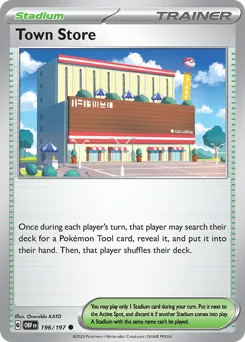 Town Store • Obsidian Flames • Normal