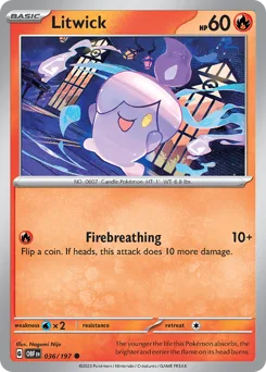 Litwick • Obsidian Flames • Normal