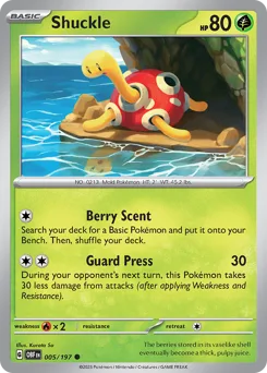 Shuckle • Obsidian Flames • Normal