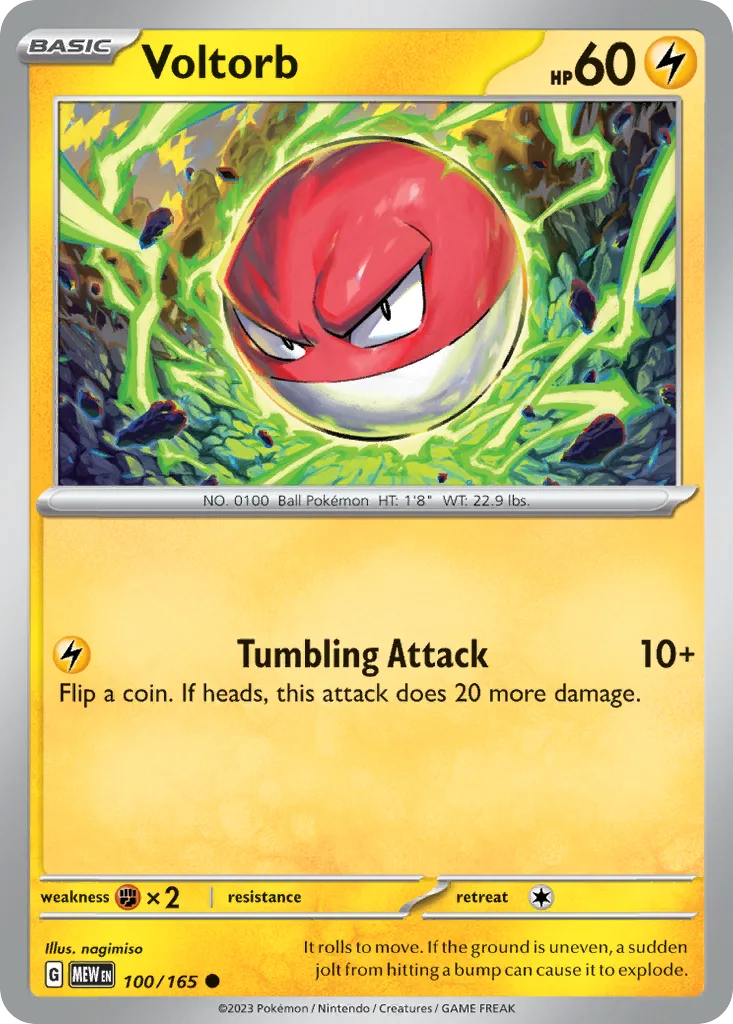 Voltorb (MEW 100) – 151 – Normal