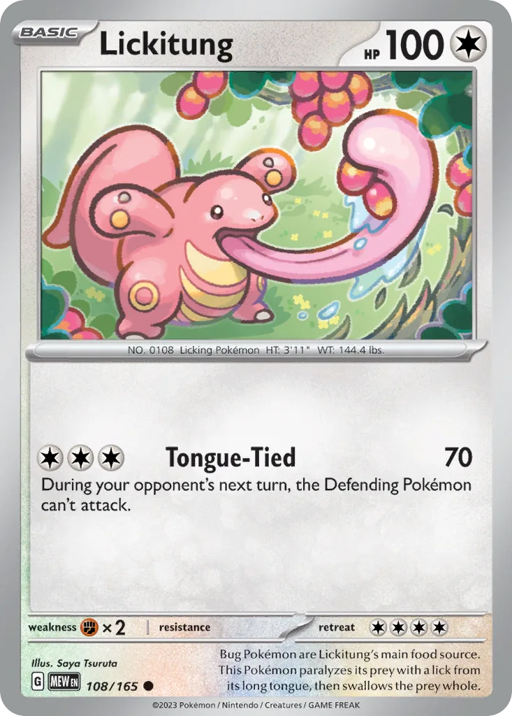 Lickitung (MEW 108) – 151 – Normal