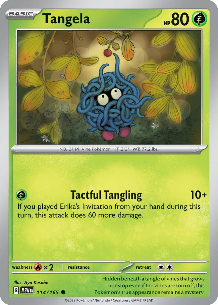 Tangela (MEW 114) – 151 – Normal