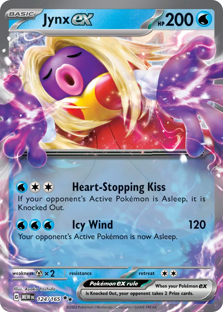 Jynx ex (MEW 124) – 151 – Normal