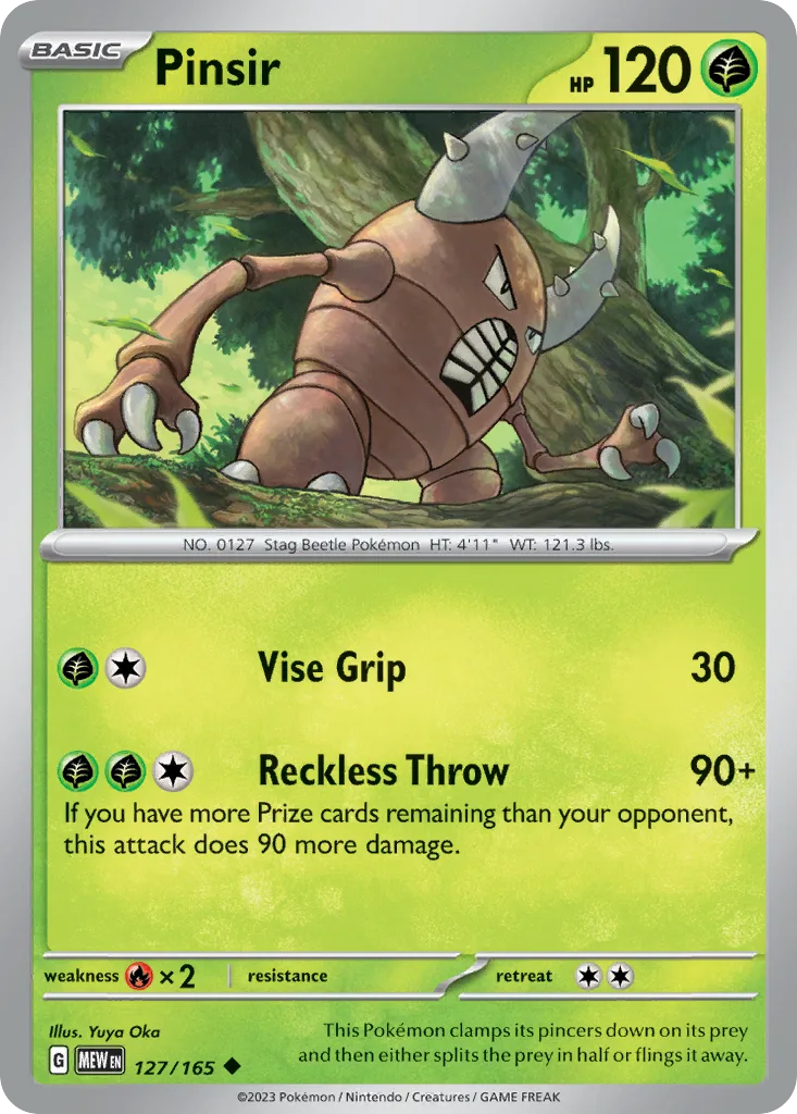 Pinsir (MEW 127) – 151 – Normal