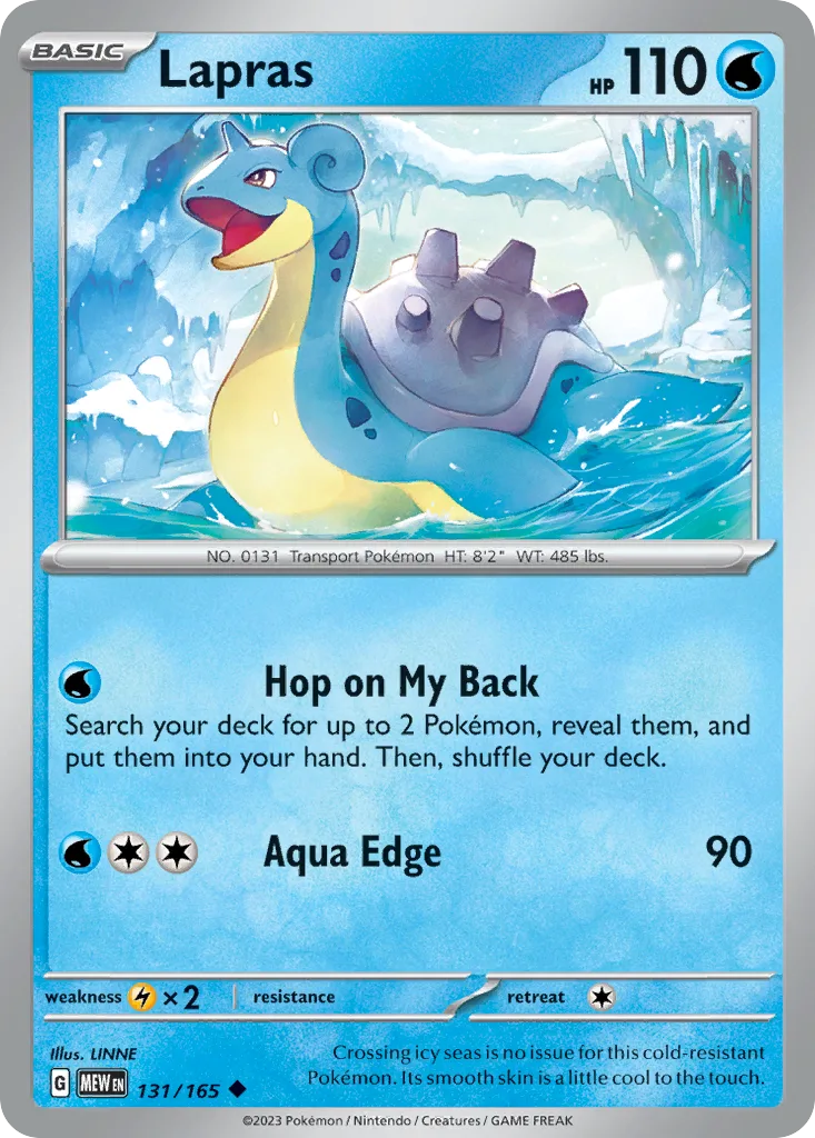 Lapras (MEW 131) – 151 – Normal