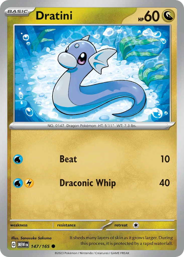 Dratini (MEW 147) – 151 – Normal