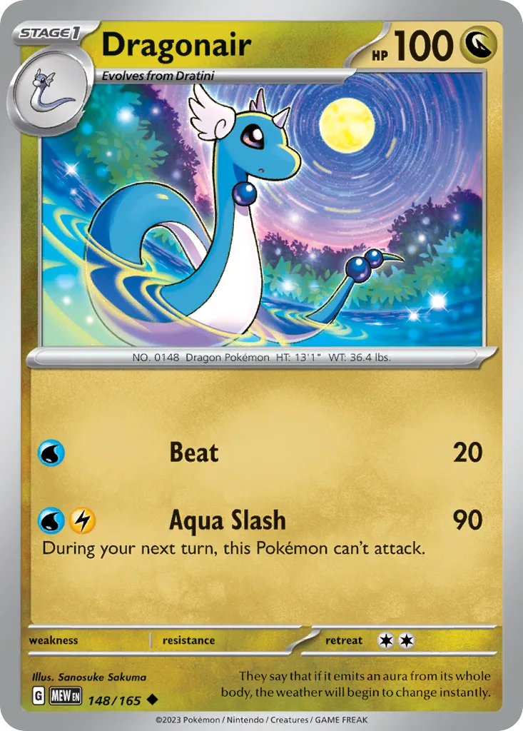 Dragonair (MEW 148) – 151 – Normal