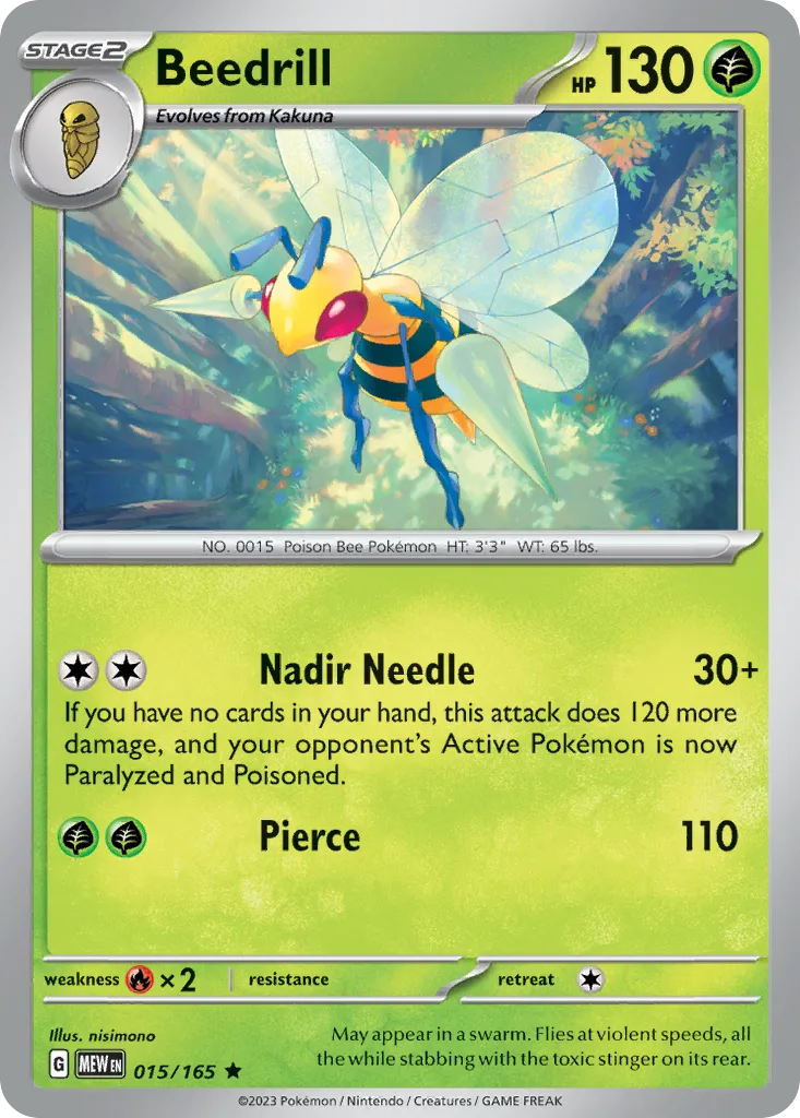Beedrill (MEW 015) – 151 – Normal