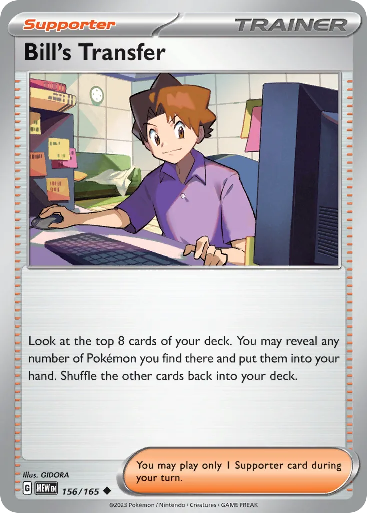 Bill's Transfer (MEW 156) – 151 – Normal
