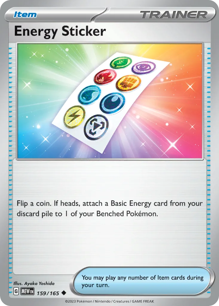 Energy Sticker (MEW 159) – 151 – Normal