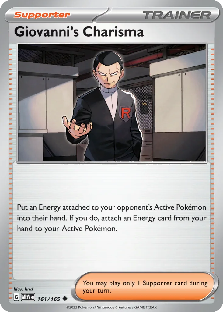 Giovanni's Charisma (MEW 161) – 151 – Normal