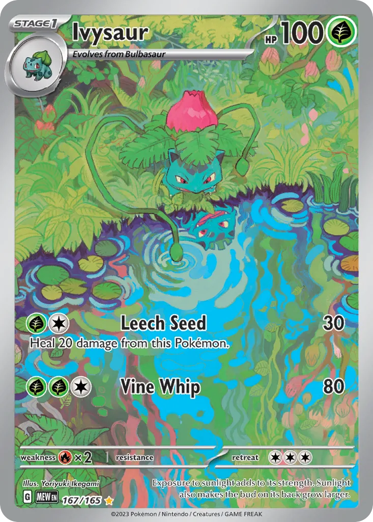 Ivysaur (MEW 167) – 151 – Normal