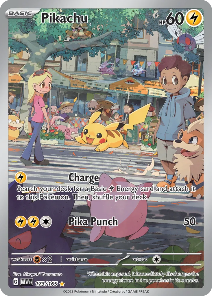 Pikachu (MEW 173) – 151 – Normal