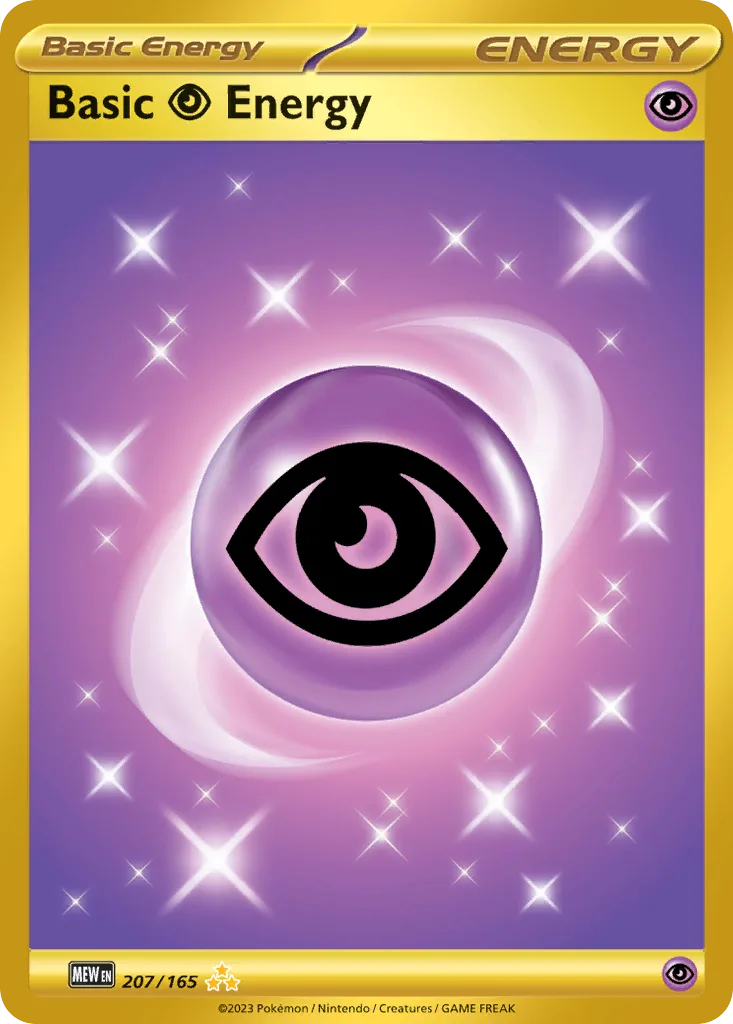 Basic Psychic Energy (MEW 207) – 151 – Normal