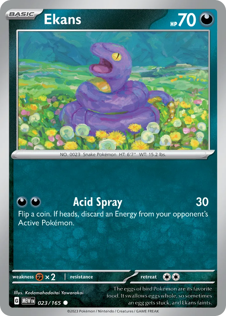 Ekans (MEW 023) – 151 – Normal