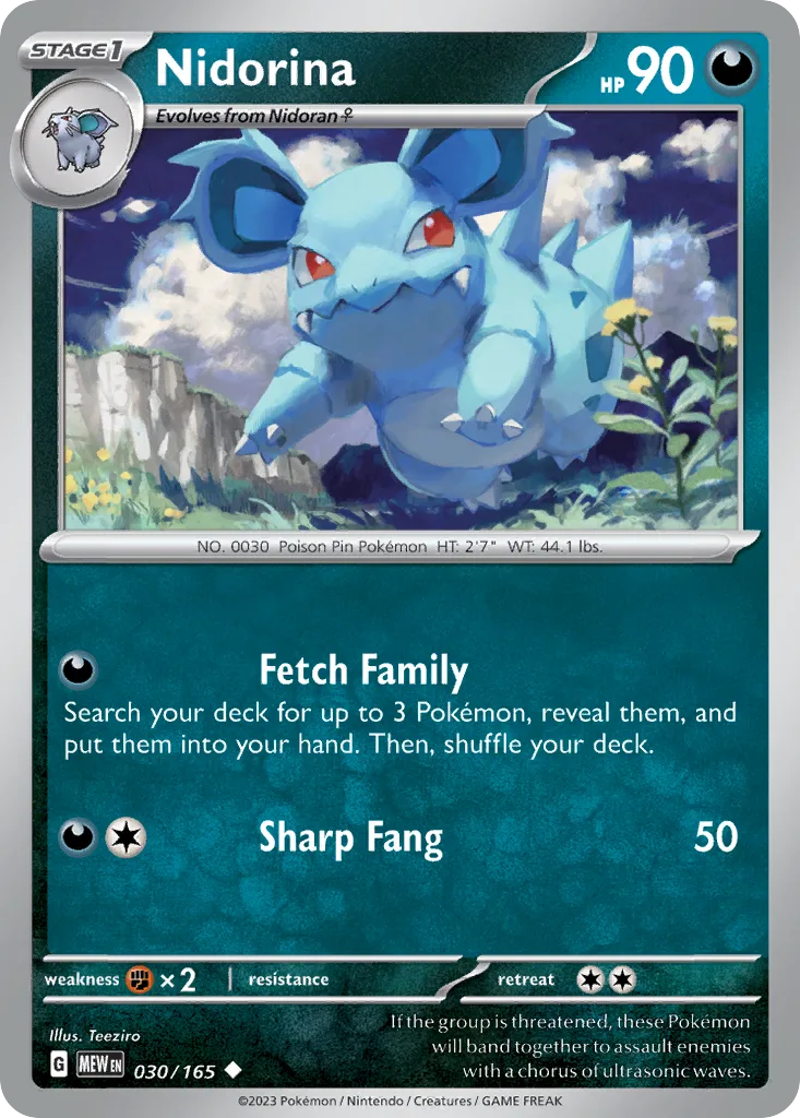 Nidorina (MEW 030) – 151 – Normal