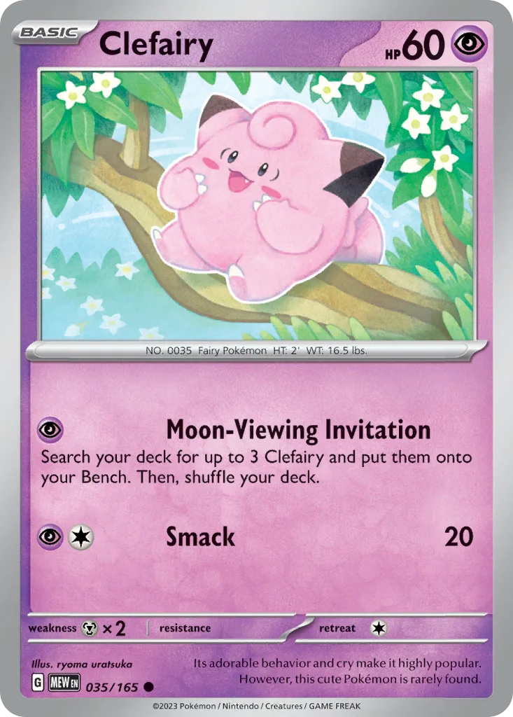 Clefairy (MEW 035) – 151 – Normal