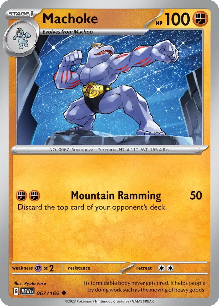 Machoke (MEW 067) – 151 – Normal