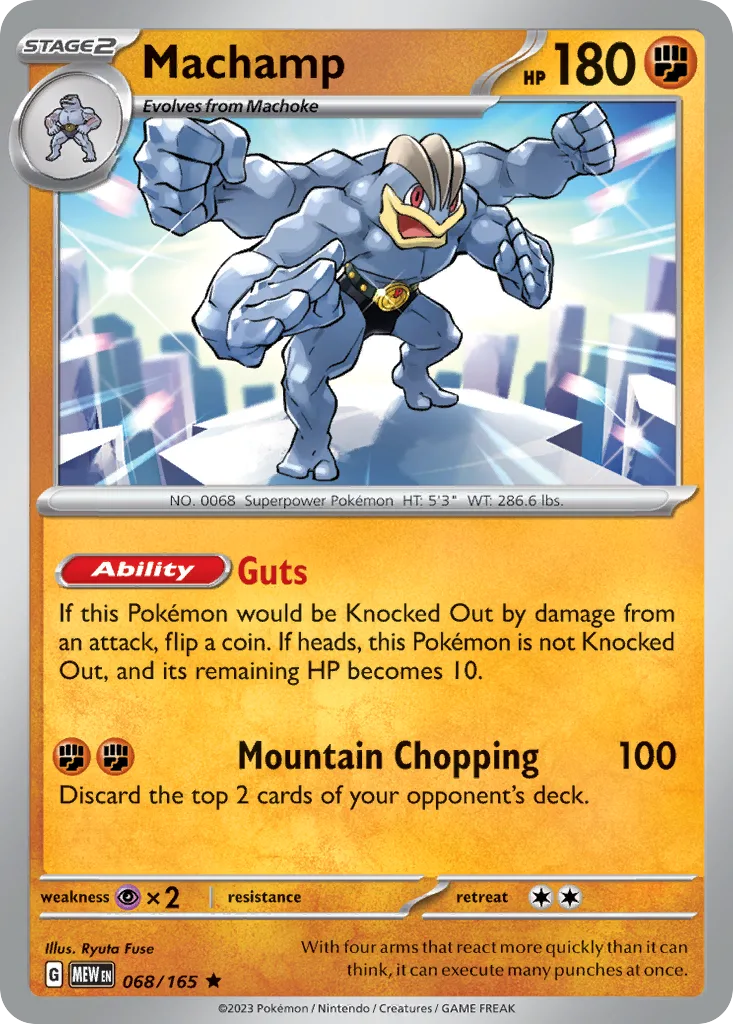 Machamp (MEW 068) – 151 – Normal