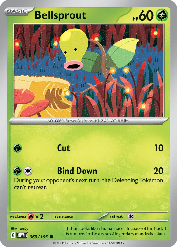 Bellsprout (MEW 069) – 151 – Normal