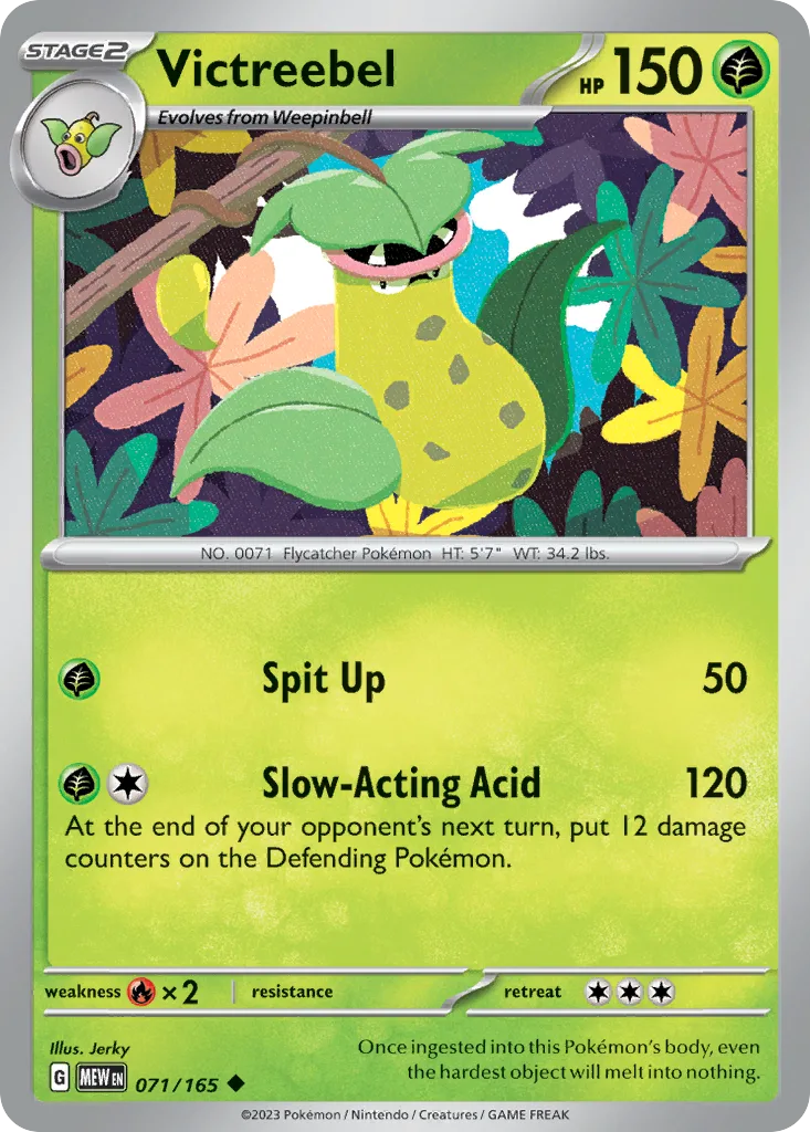Victreebel (MEW 071) – 151 – Normal