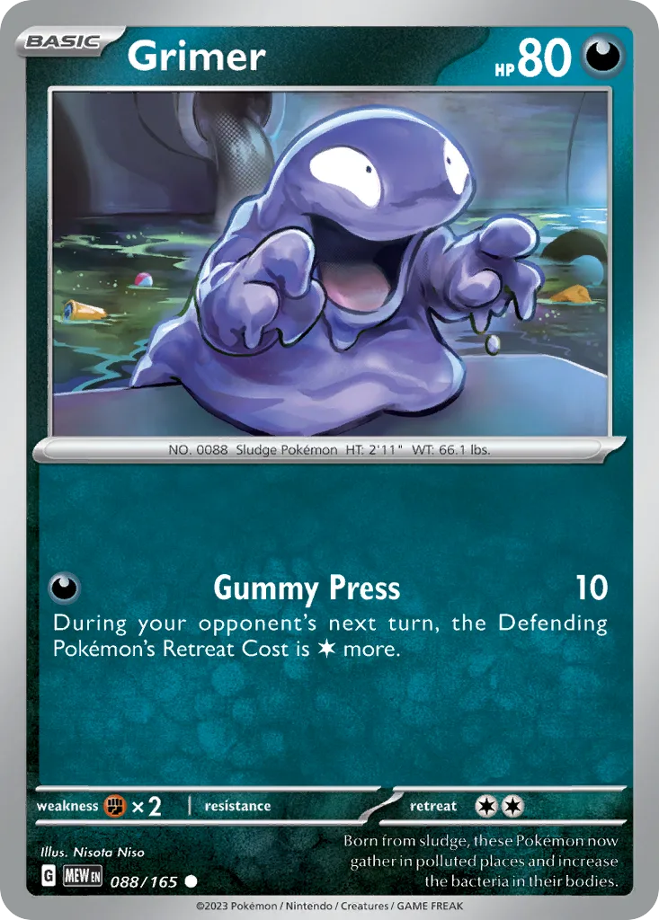 Grimer (MEW 088) – 151 – Normal