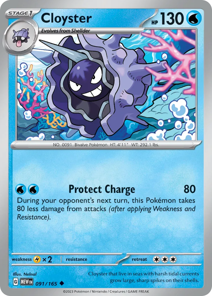 Cloyster (MEW 091) – 151 – Normal
