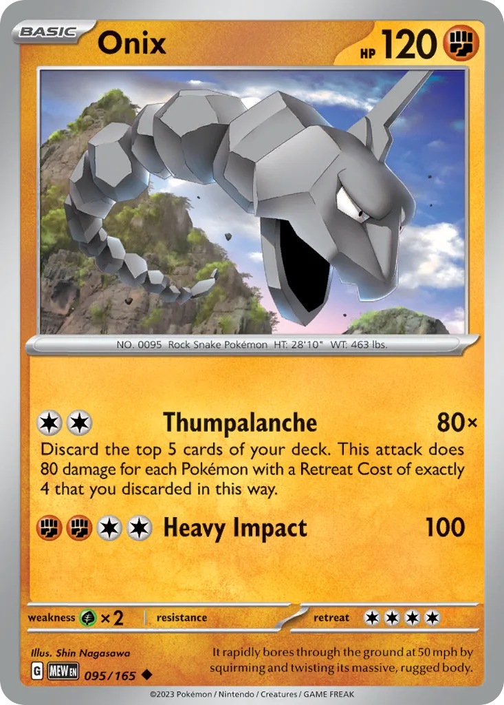 Onix (MEW 095) – 151 – Normal