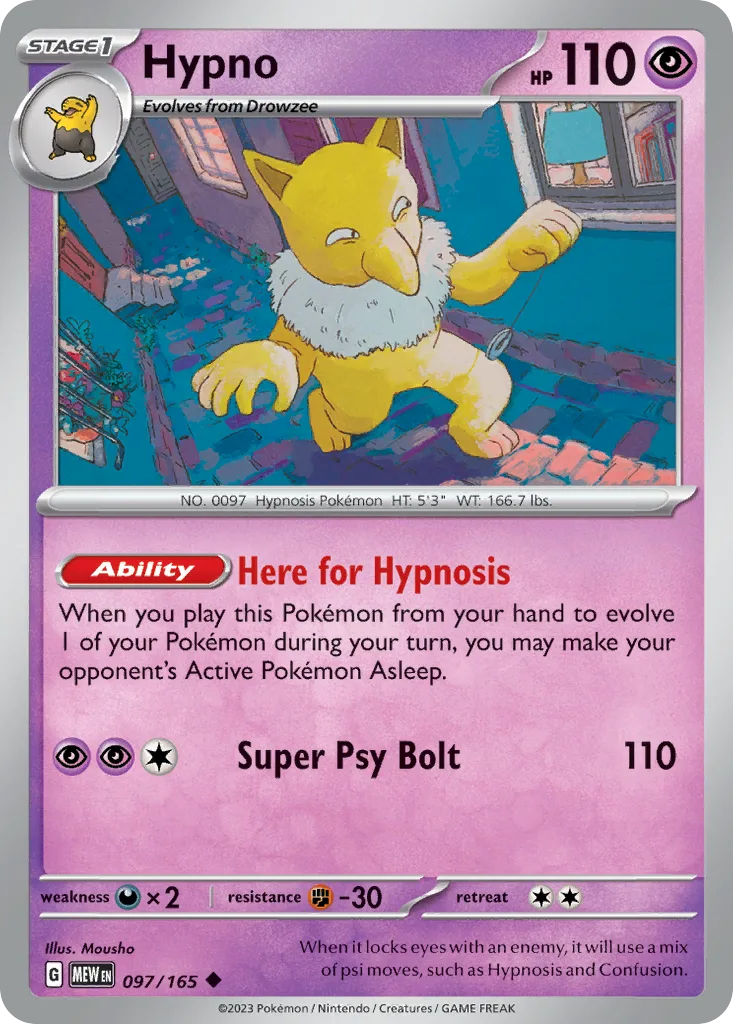 Hypno (MEW 097) – 151 – Normal