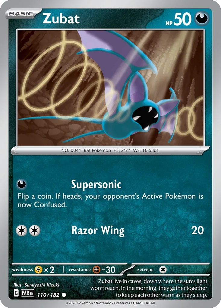 Zubat (PAR 110) – Paradox Rift – Normal