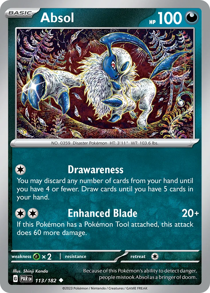 Absol (PAR 113) – Paradox Rift – Normal